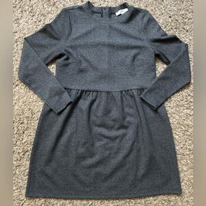LOFT Women’s Black Long Sleeve Button Dress Size Medium